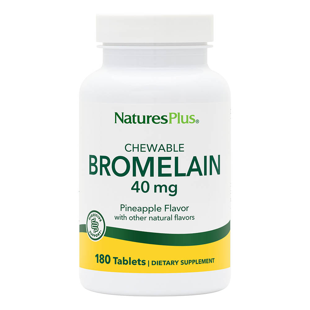 product image of Chewable Bromelain 40 mg Tablets containing 180 Count
