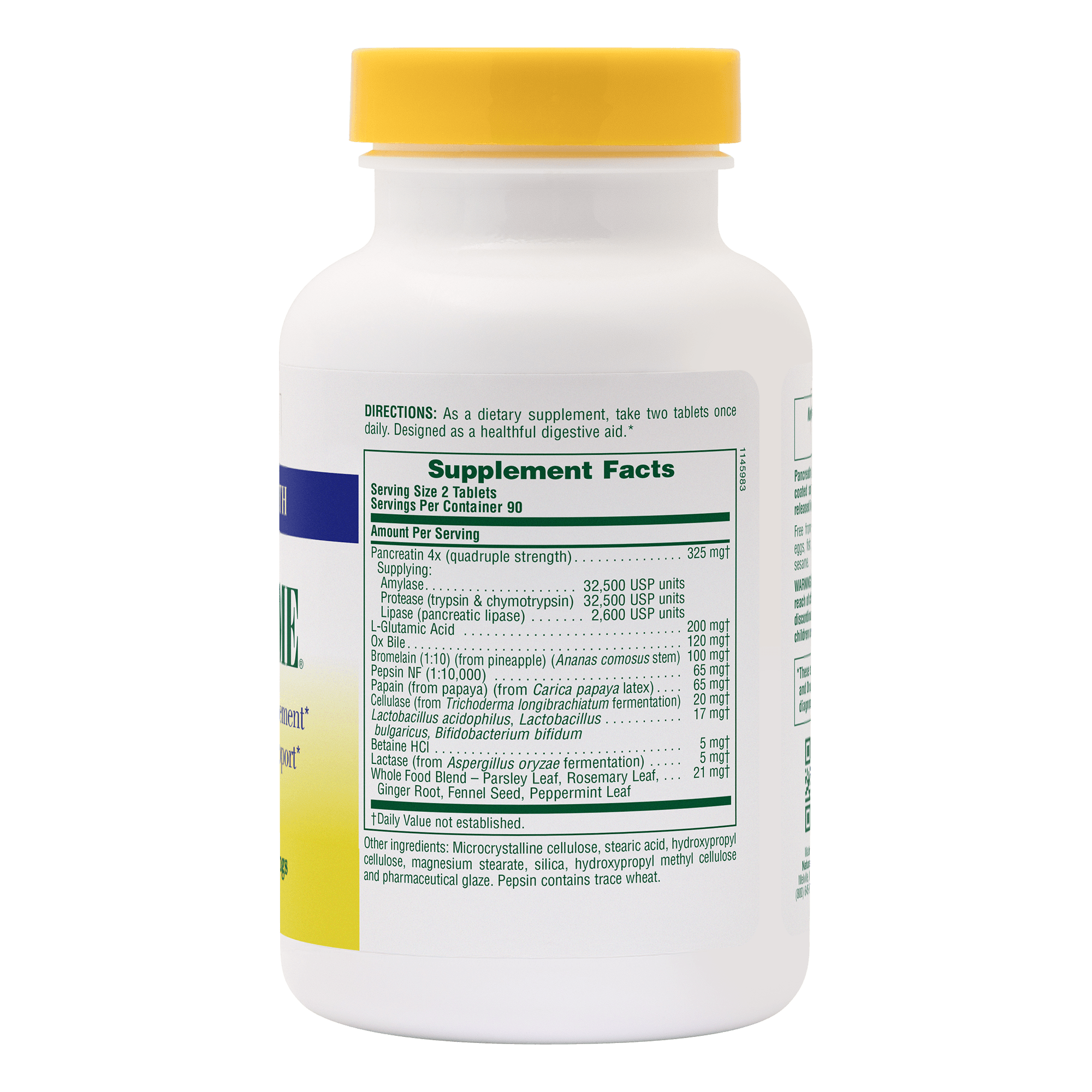 Ultra-Zyme® Tablets - 180 Count