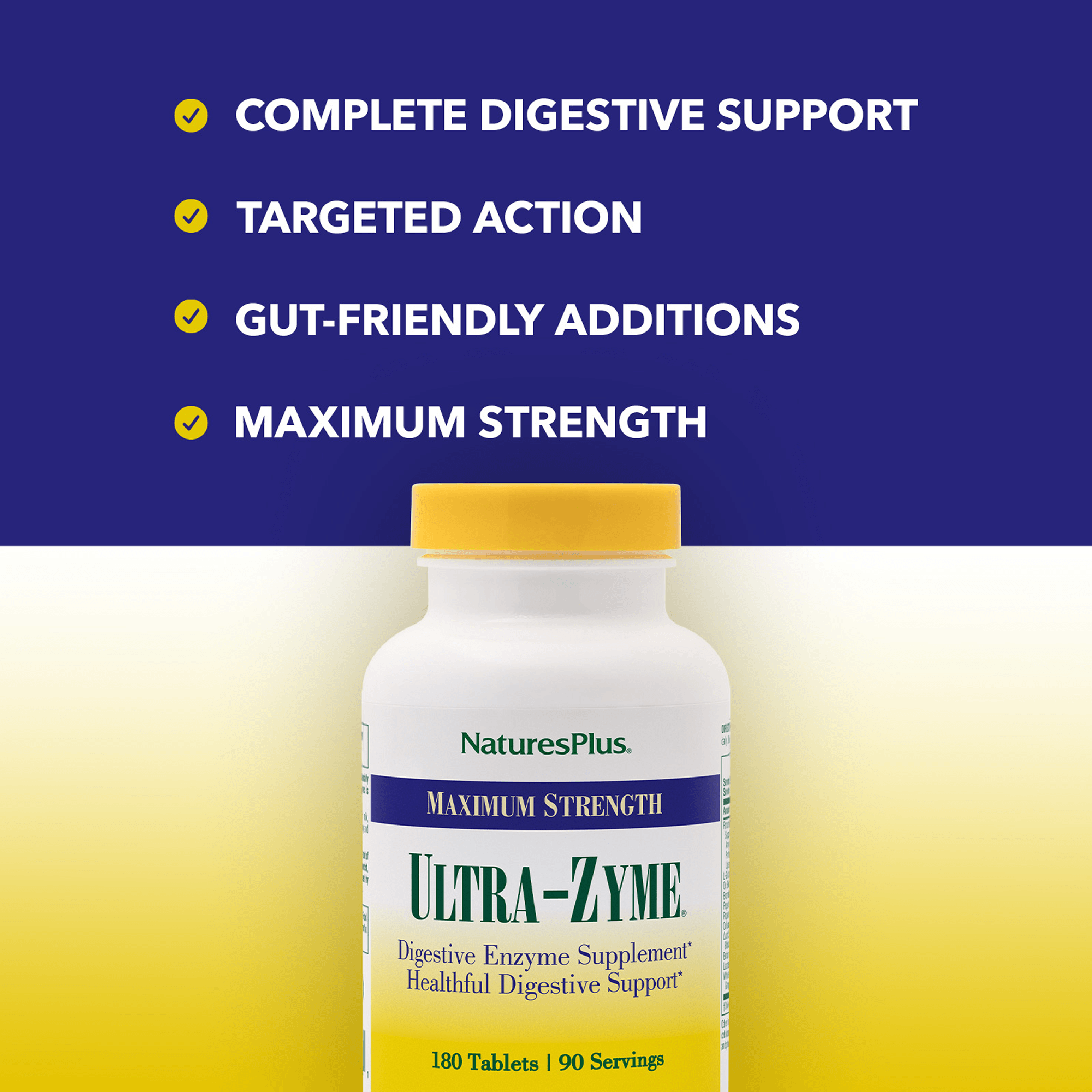Ultra-Zyme® Tablets - 180 Count