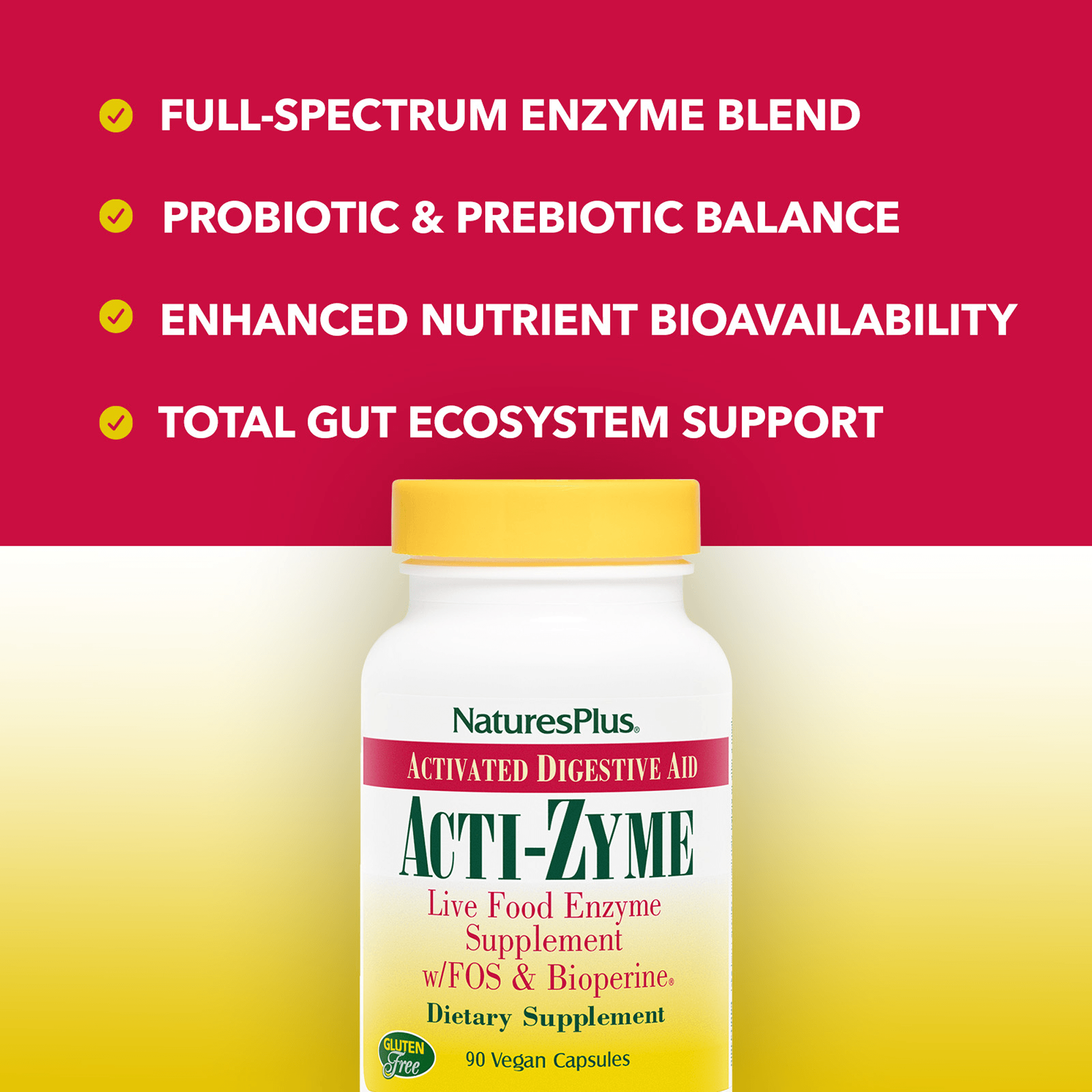 Acti-Zyme Capsules - 90 Count