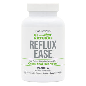 Frontal product image of GI Natural® Reflux Ease™* containing 60 Count