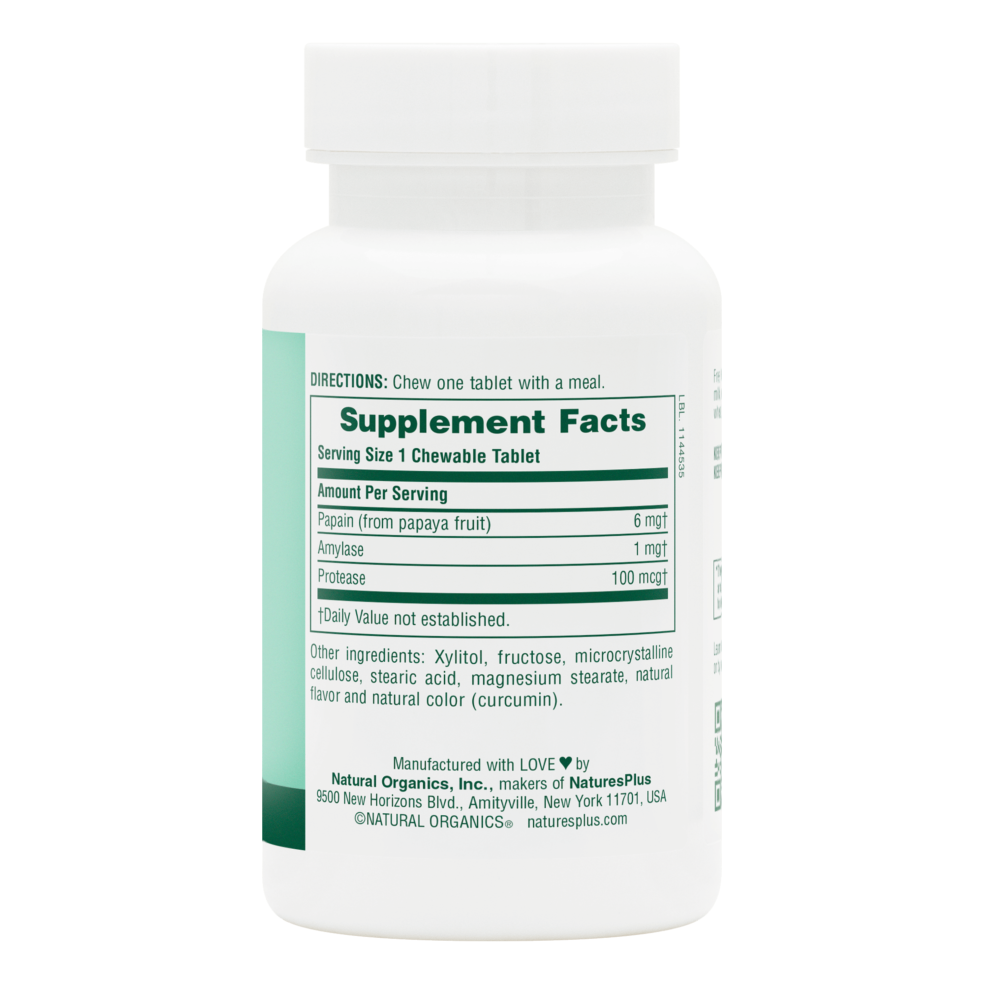 Papaya Enzyme Chewables - 180 Count