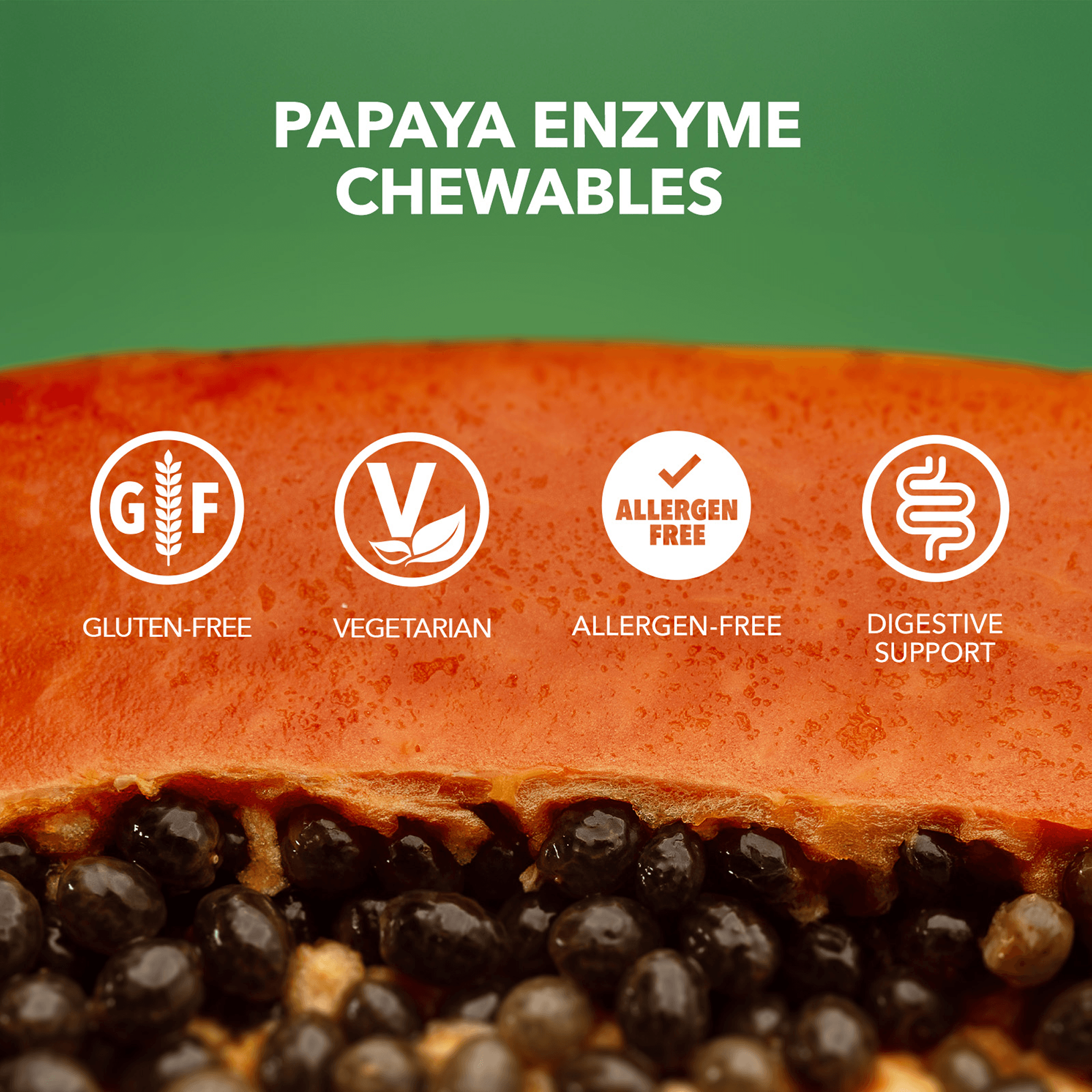 Papaya Enzyme Chewables - 180 Count