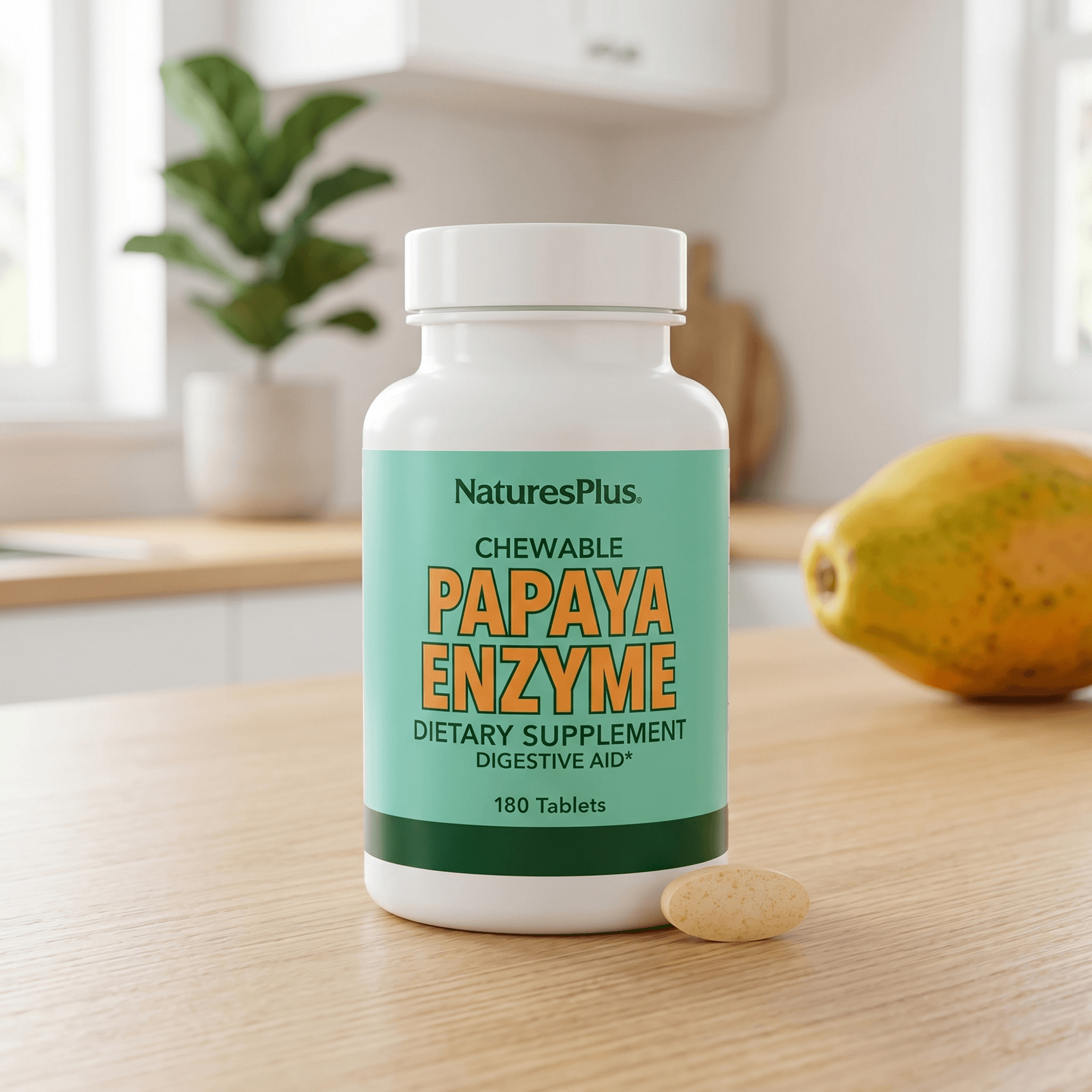 Papaya Enzyme Chewables - 180 Count