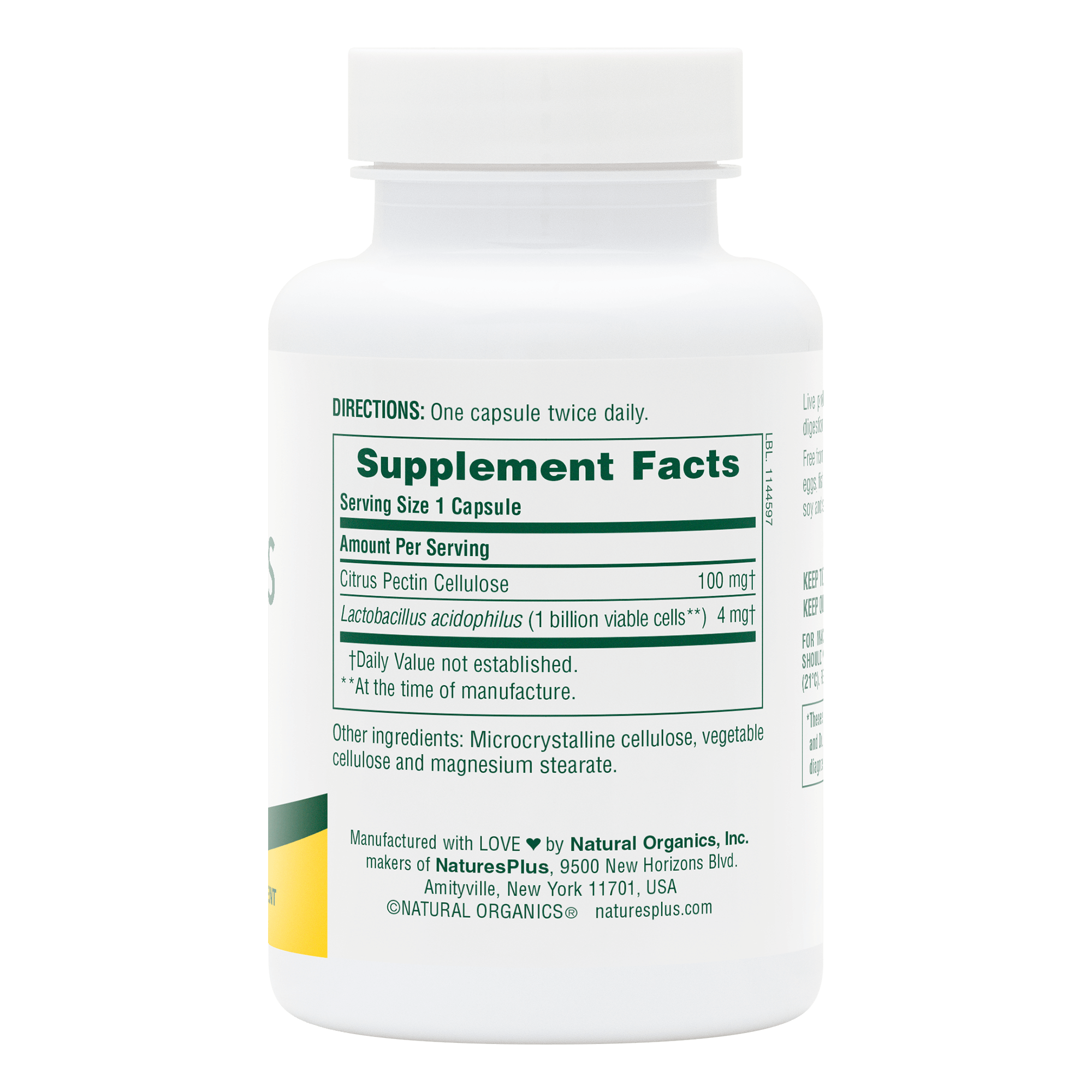 Acidophilus Capsules - 90 Count