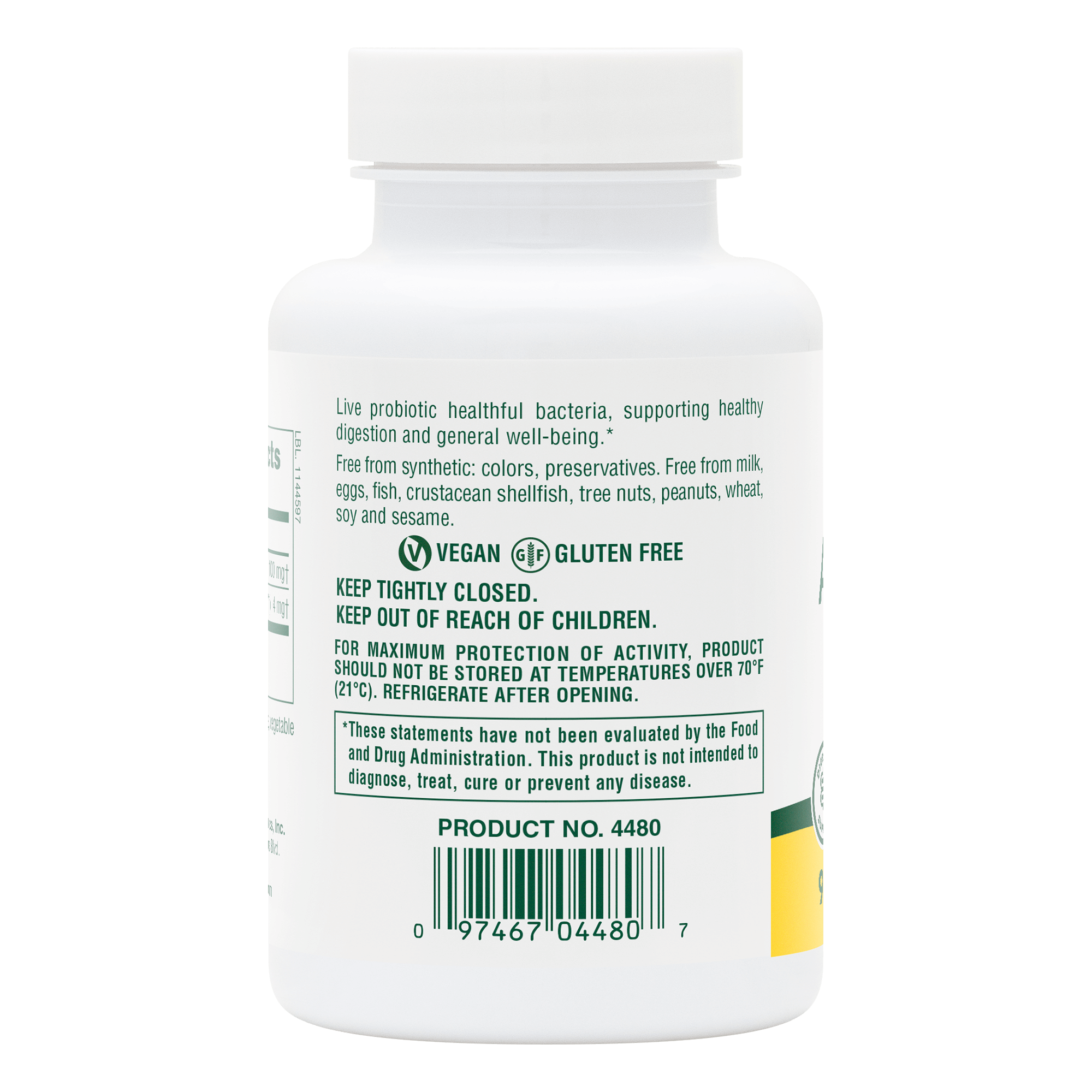 Acidophilus Capsules - 90 Count