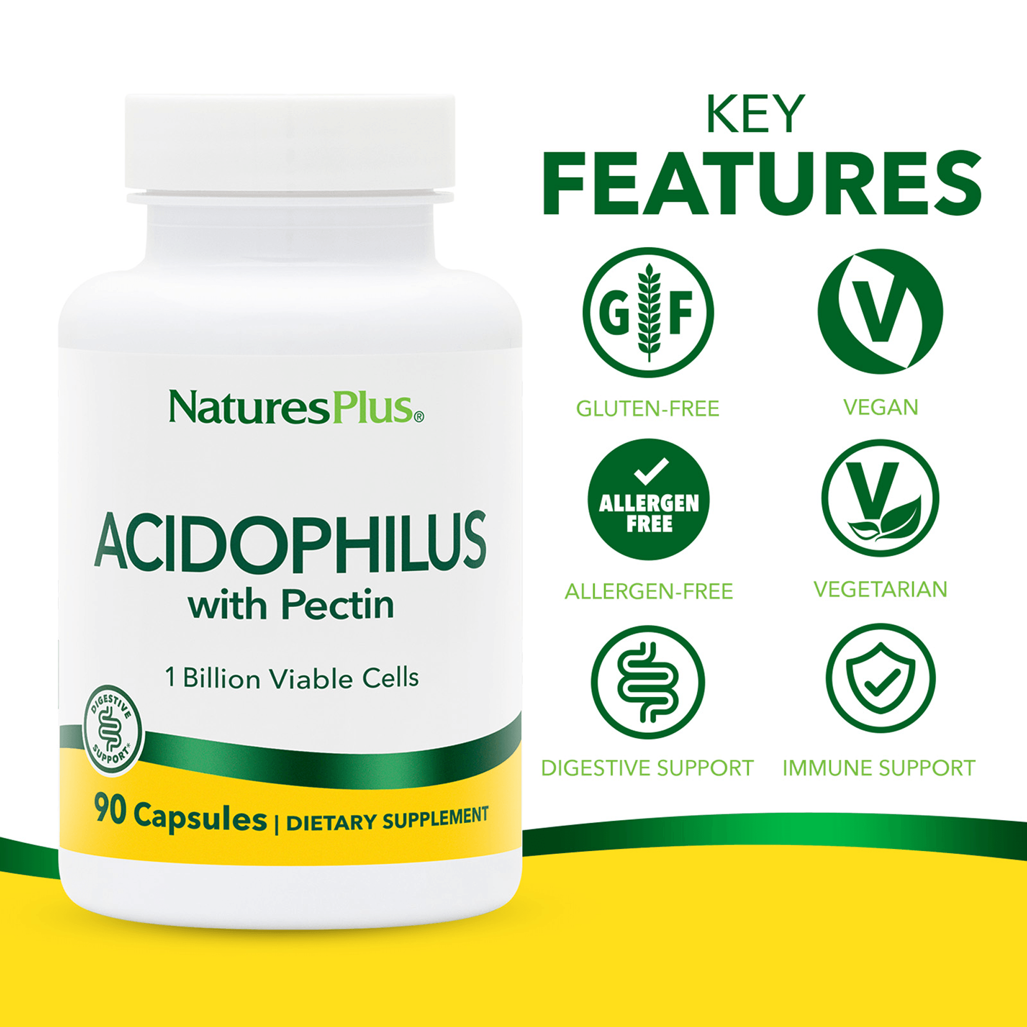 Acidophilus Capsules - 90 Count