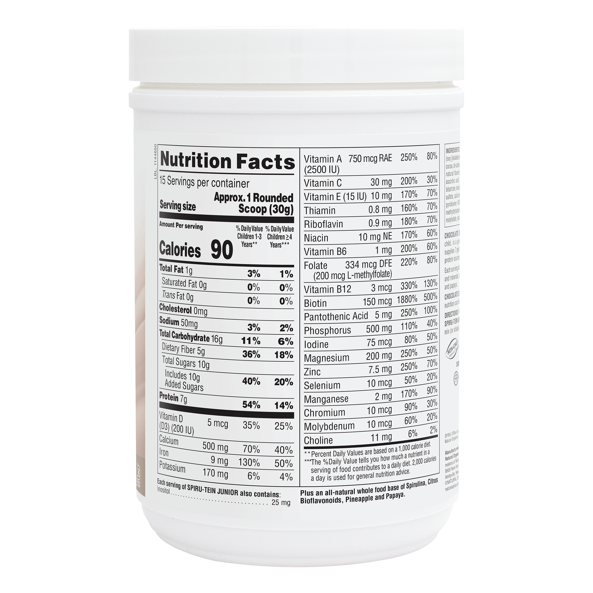 Children's SPIRU-TEIN® Junior - 1 LB