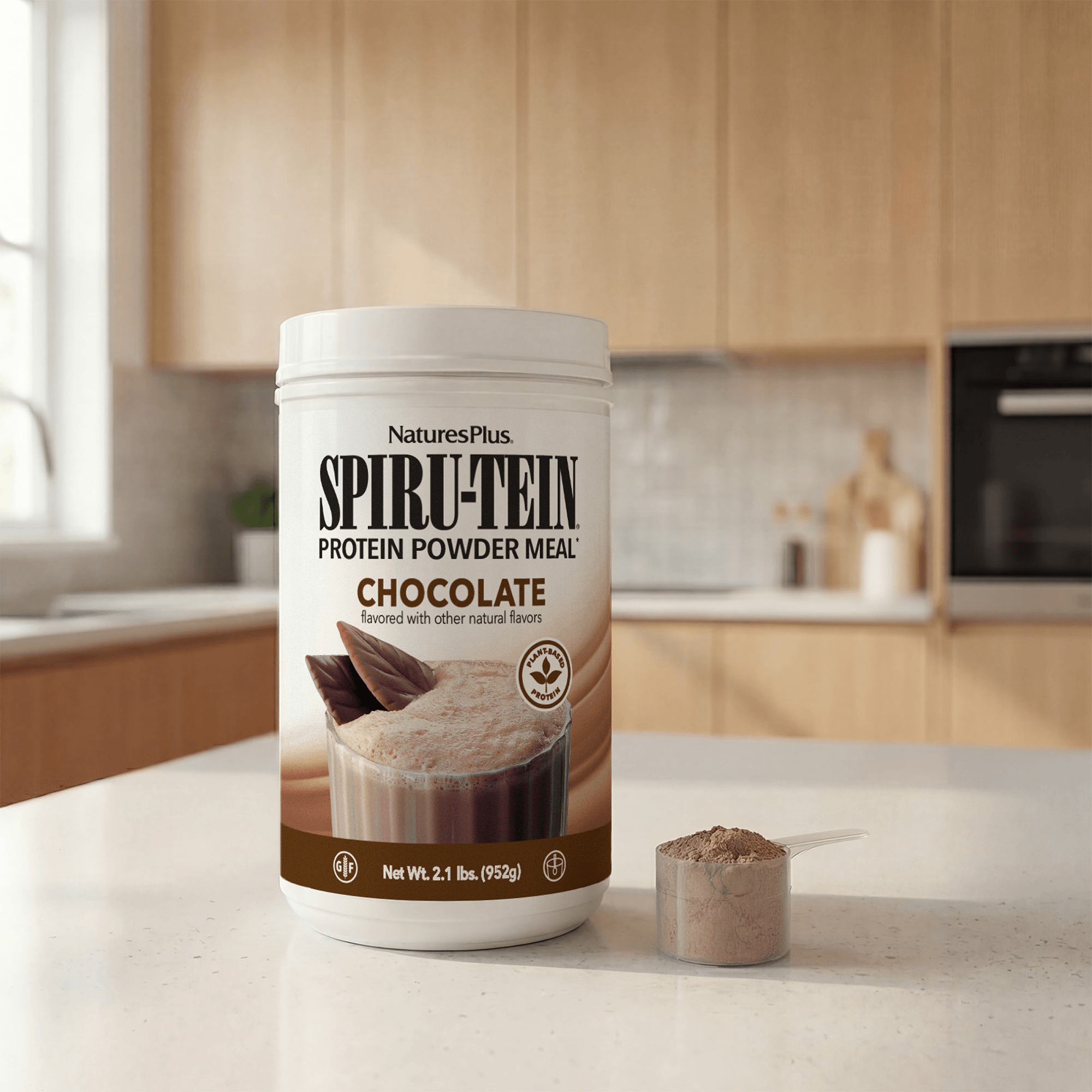 SPIRU-TEIN® Protein Powder Meal** - Chocolate - 2.10 LB