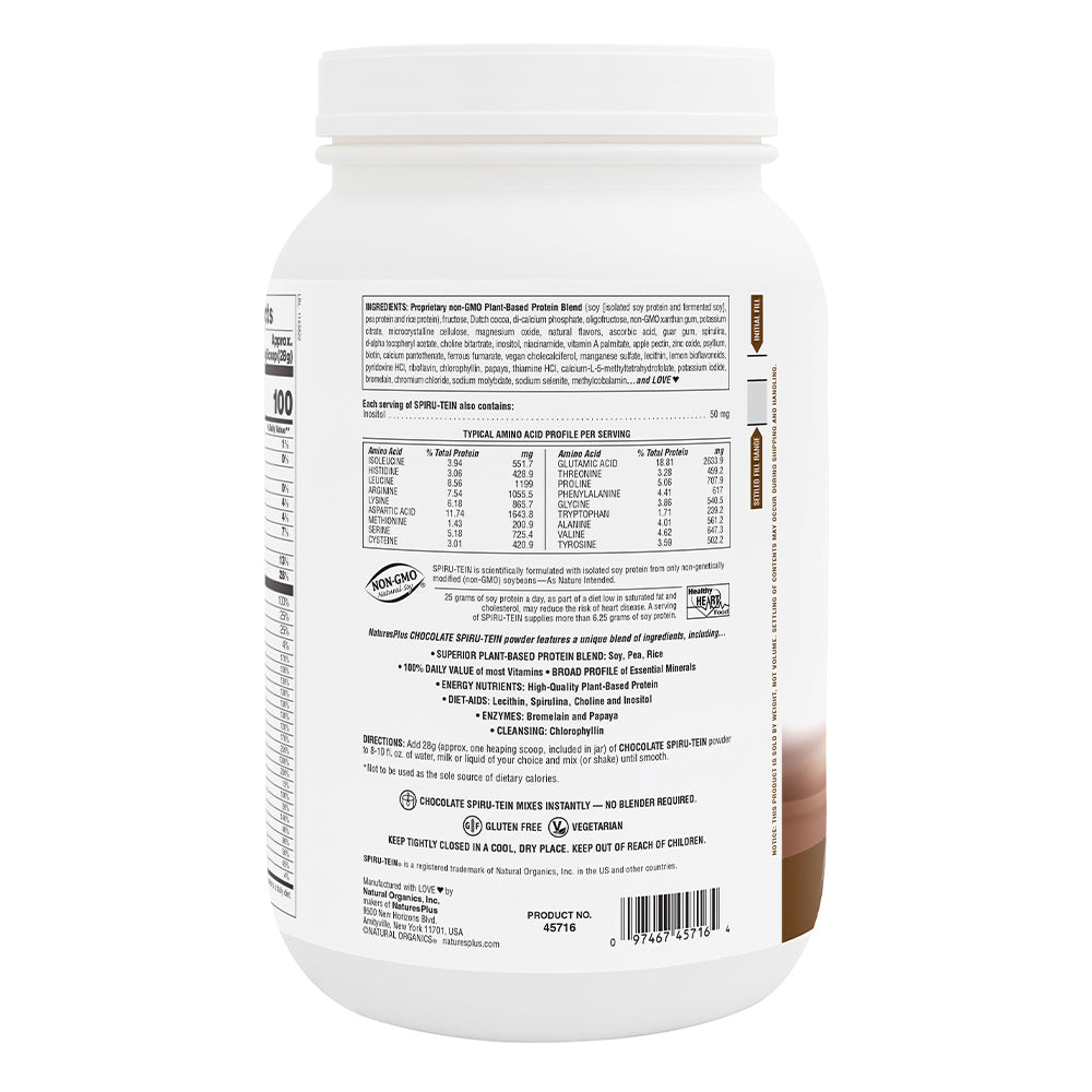 product image of SPIRU-TEIN® Protein Powder Meal** - Chocolate containing 3.70 LB