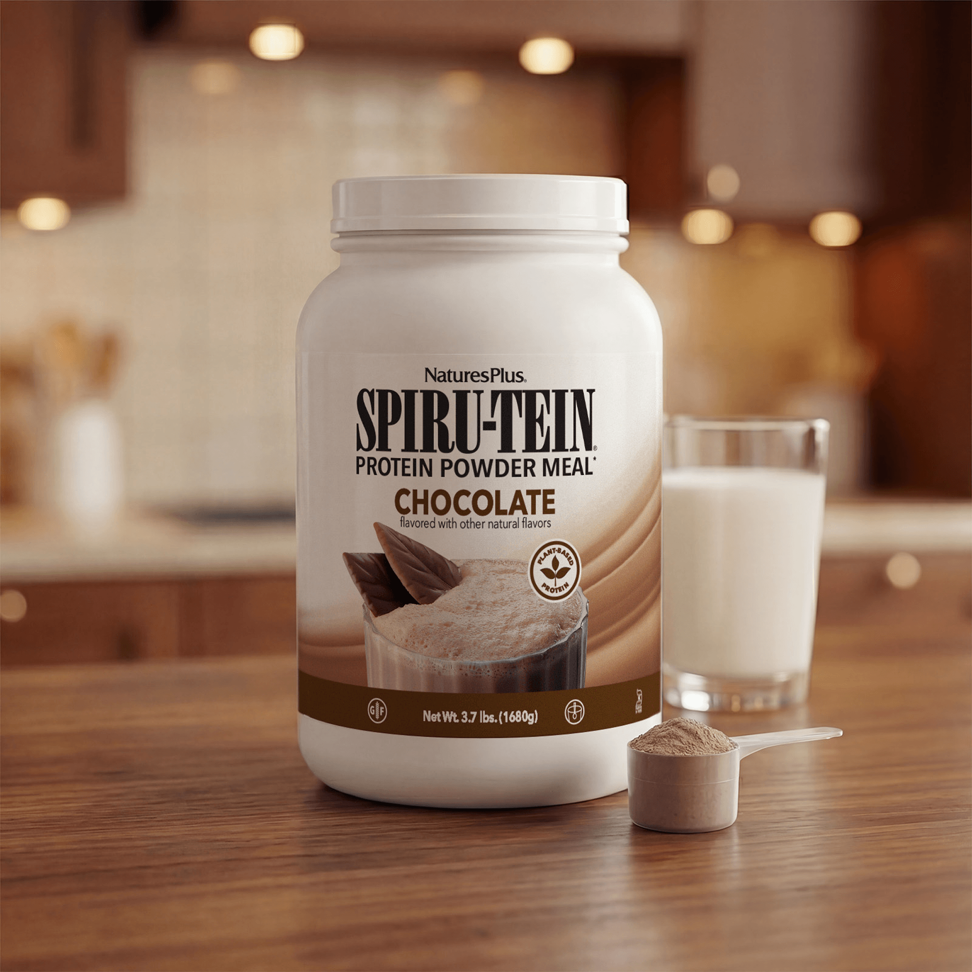 SPIRU-TEIN® Protein Powder Meal** - Chocolate - 3.70 LB