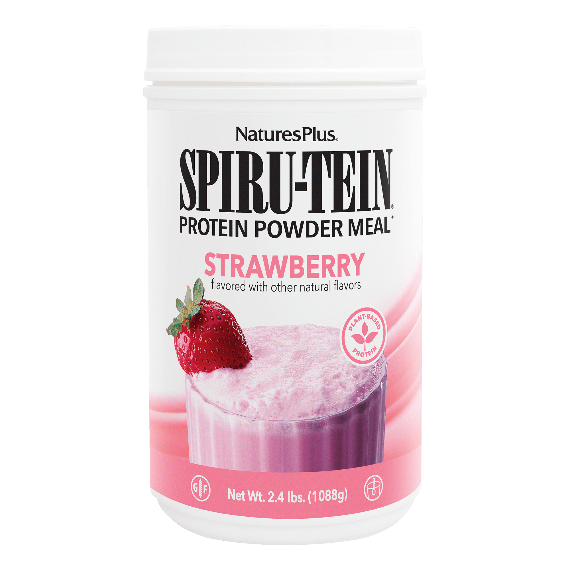 SPIRU-TEIN® Protein Powder Meal** - Strawberry - 2.40 LB