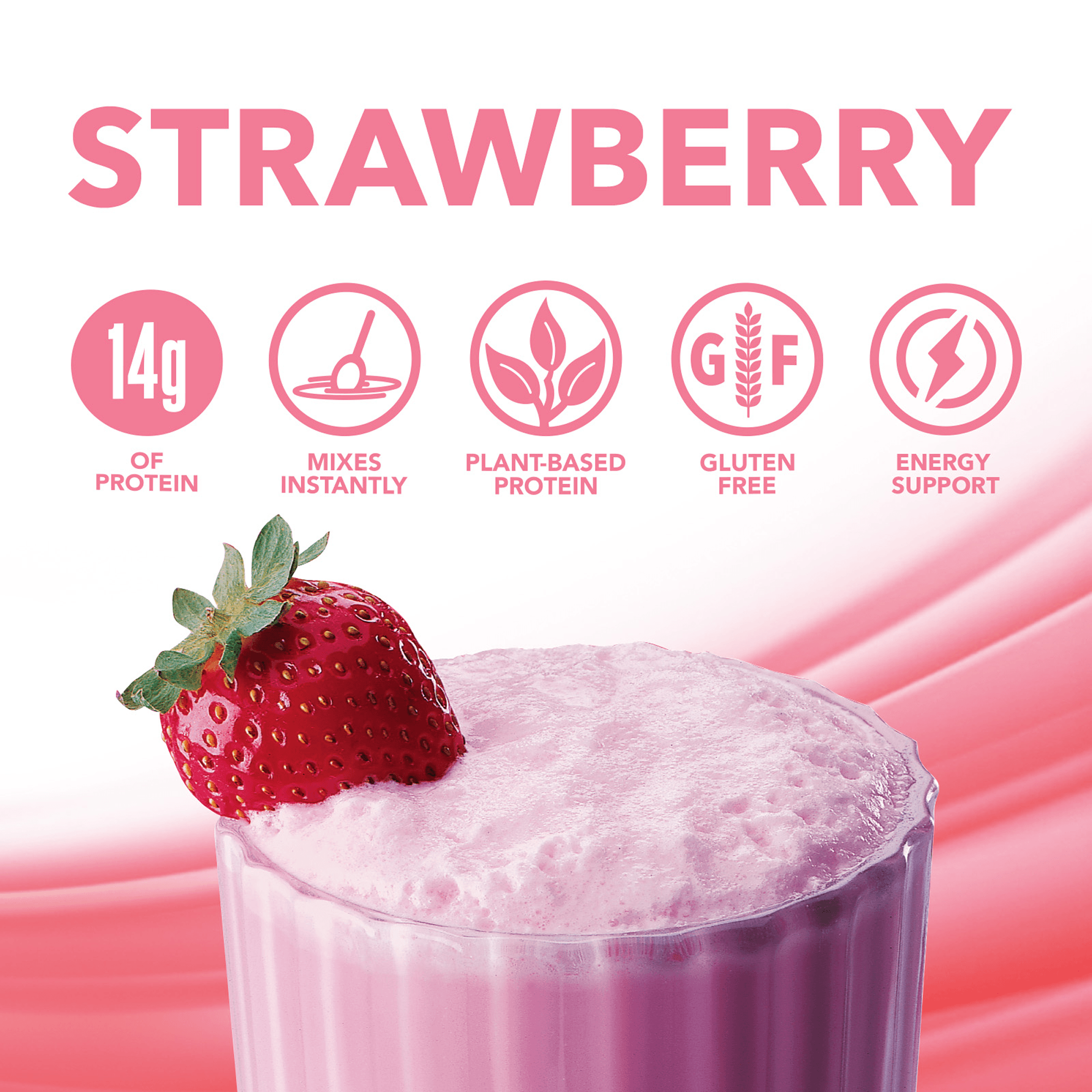 SPIRU-TEIN® Protein Powder Meal** - Strawberry - 2.40 LB