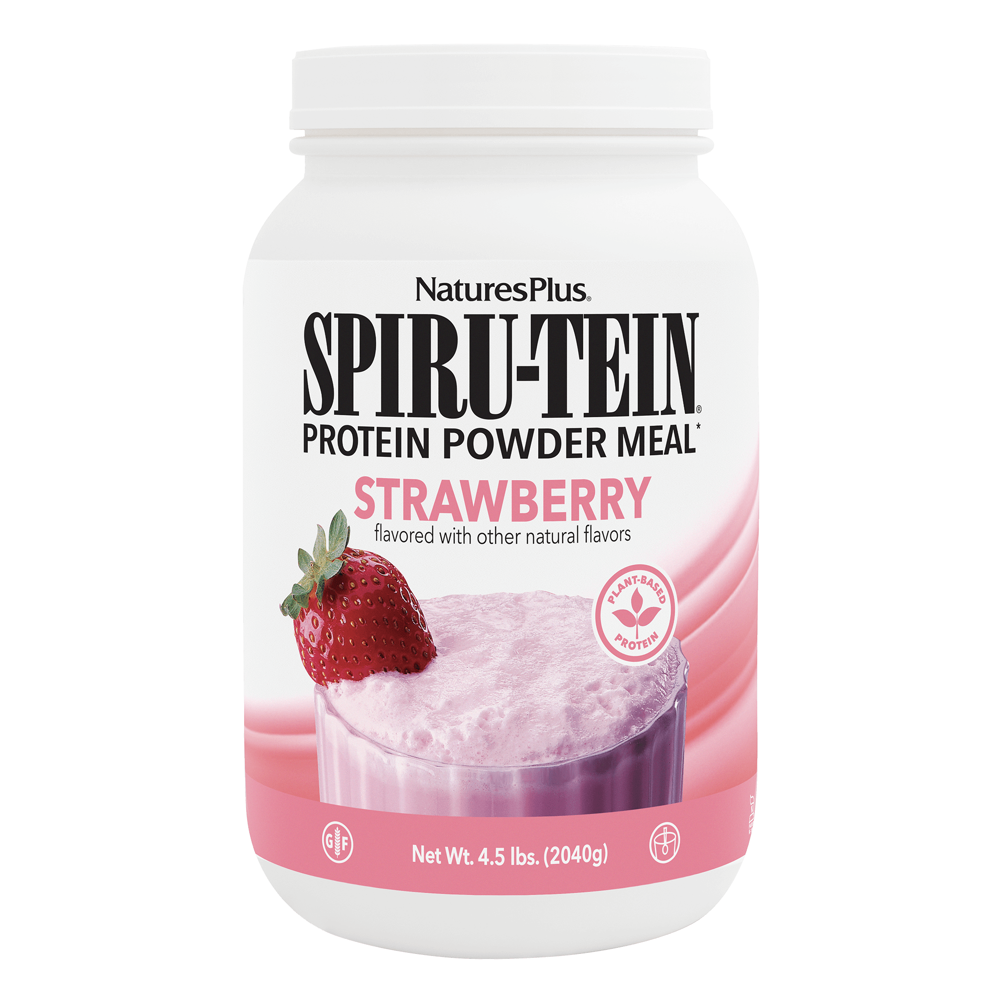SPIRU-TEIN® Protein Powder Meal** - Strawberry - 4.50 LB