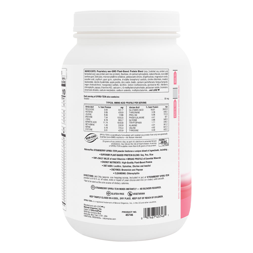 product image of SPIRU-TEIN® High-Protein Energy Meal** - Strawberry containing 4.50 LB