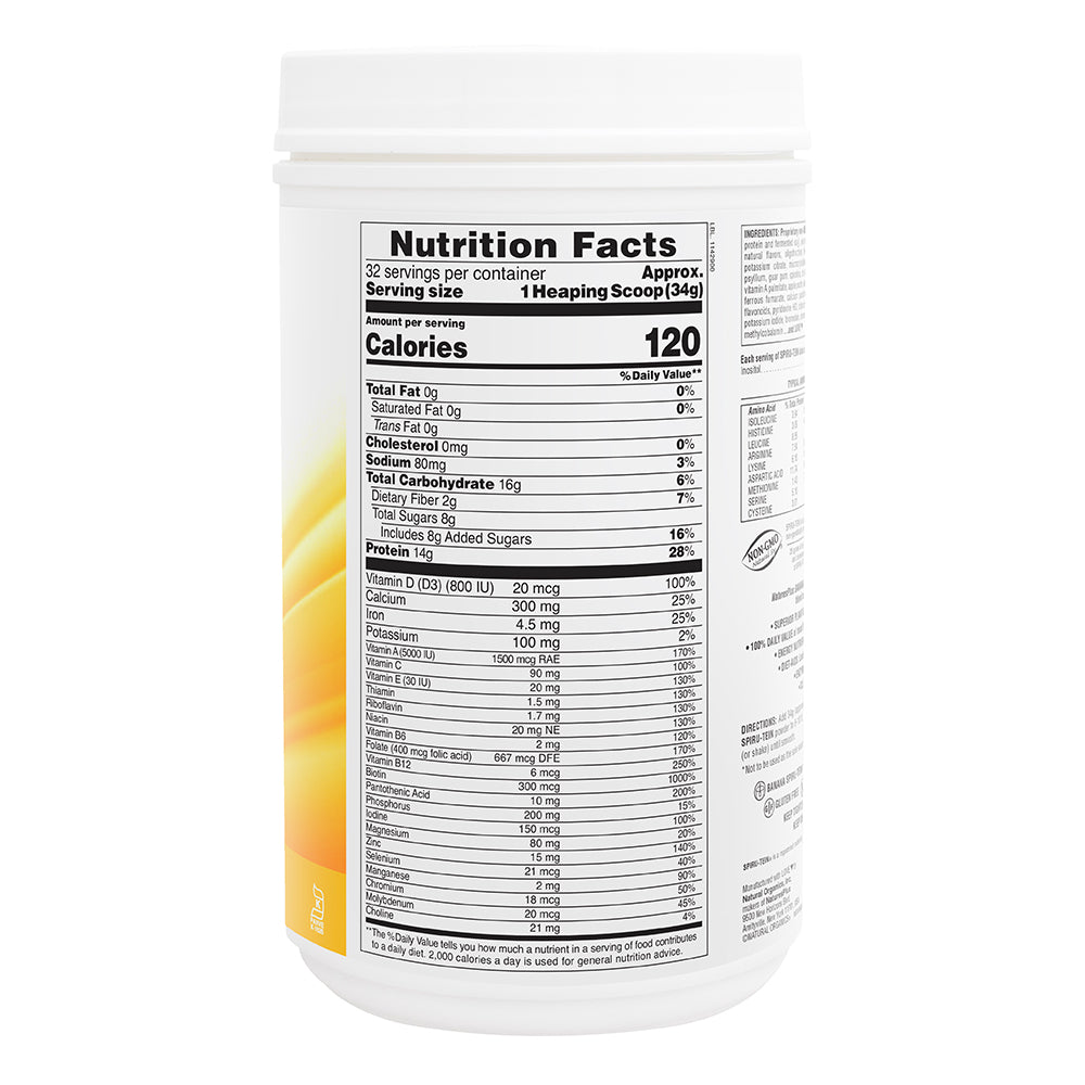 product image of SPIRU-TEIN® Protein Powder Meal** - Banana containing 2.40 LB