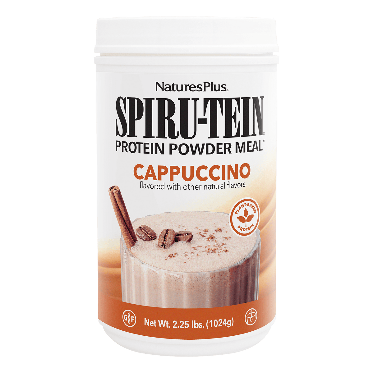 プロテイン SPIRU-TEIN® Protein Powder Meal** - Cappuccino