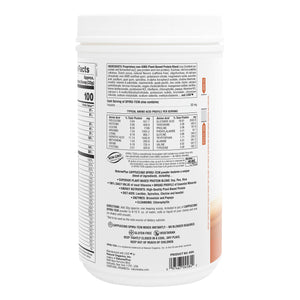 Second side product image of SPIRU-TEIN® Protein Powder Meal** - Cappuccino containing 2.25 LB