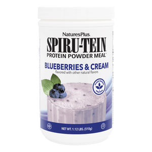 SPIRU-TEIN® Protein Powder Meal** - Blueberries & Cream - 1.12 LB