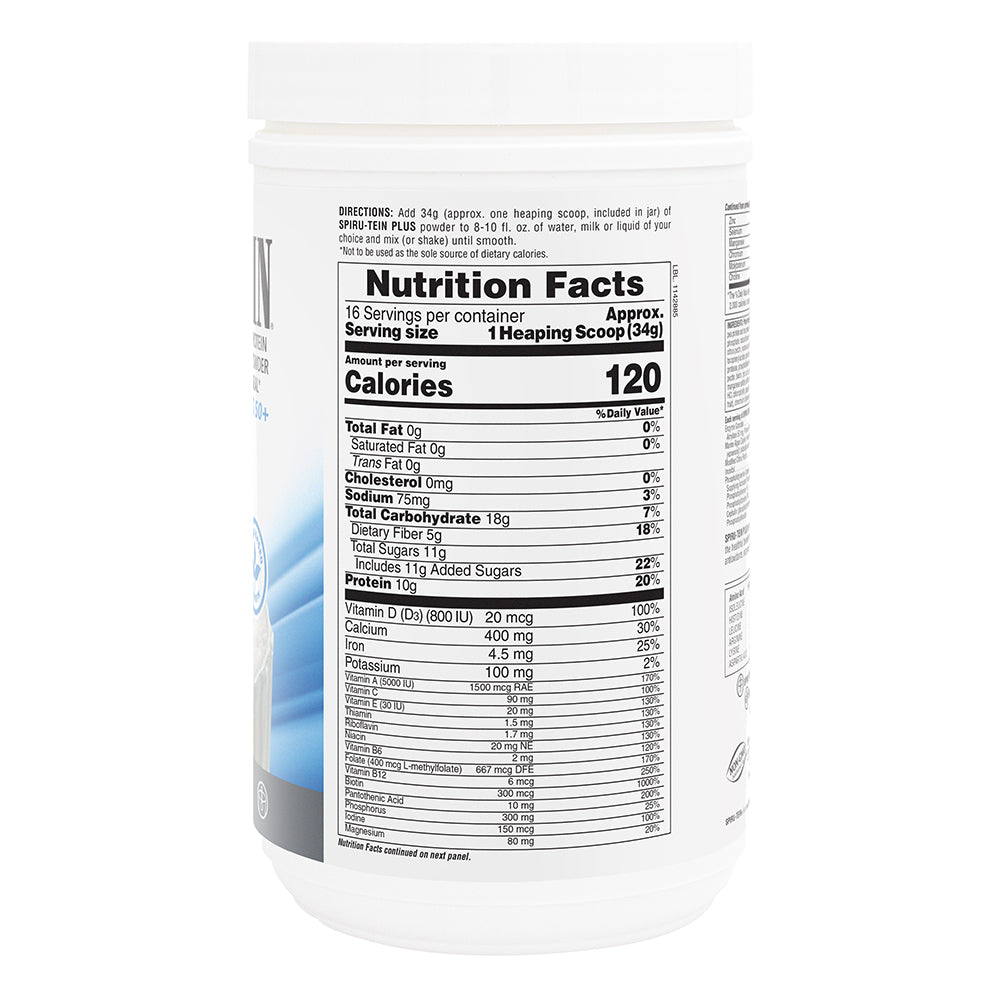 product image of SPIRU-TEIN® Plus Shake containing 1.20 LB