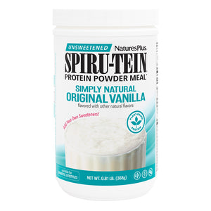Frontal product image of Simply Natural SPIRU-TEIN® Shake - Vanilla containing 0.81 LB