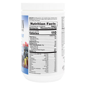 First side product image of FRUITEIN® Luscious Blue Fruit Shake containing 1.30 LB
