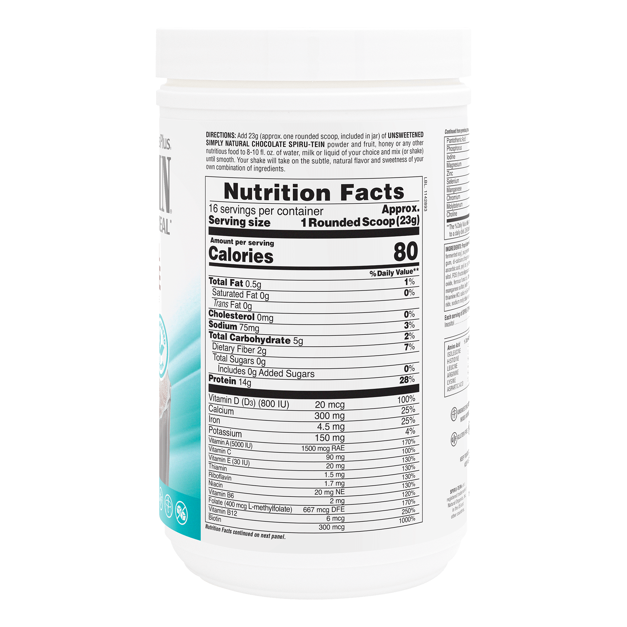 Energy Protein Shake - 0.81 LB