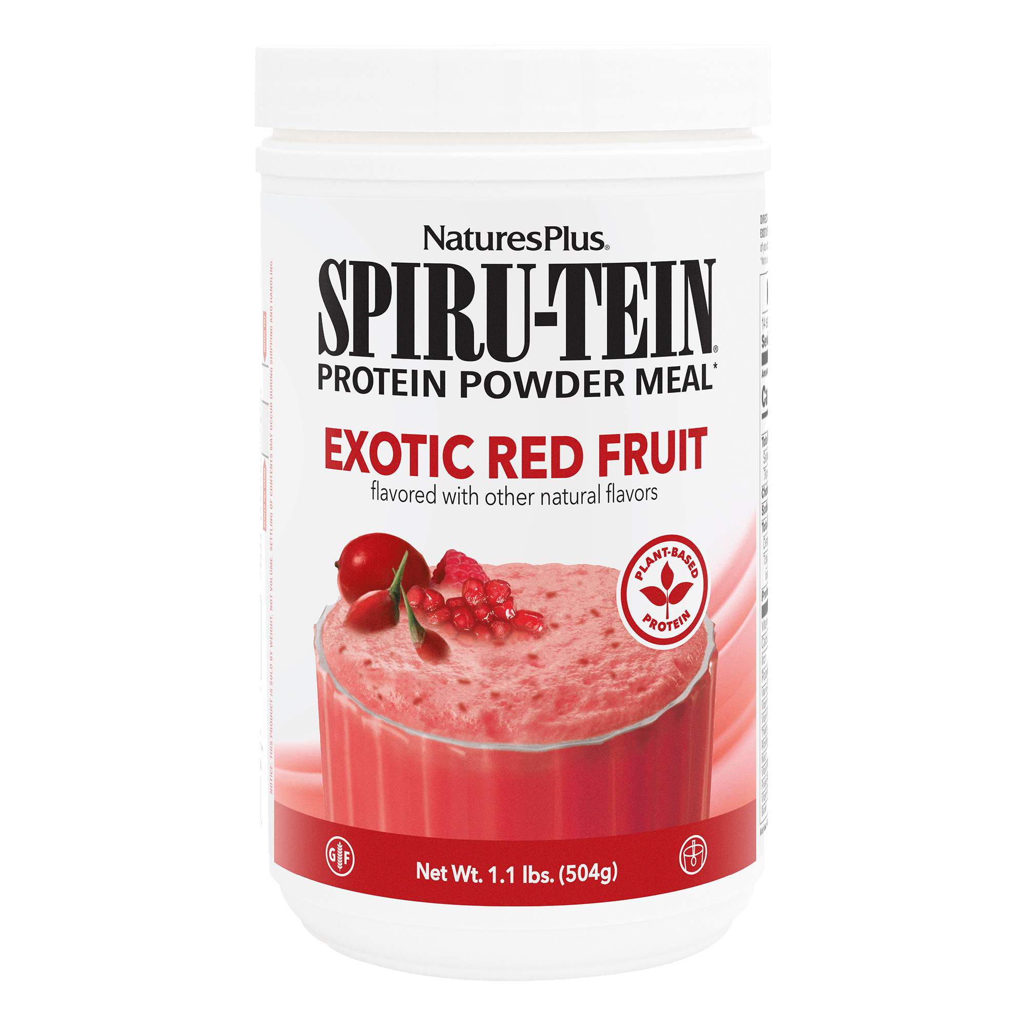 SPIRU-TEIN® Protein Powder Meal** - Exotic Red Fruit - 1.10 LB