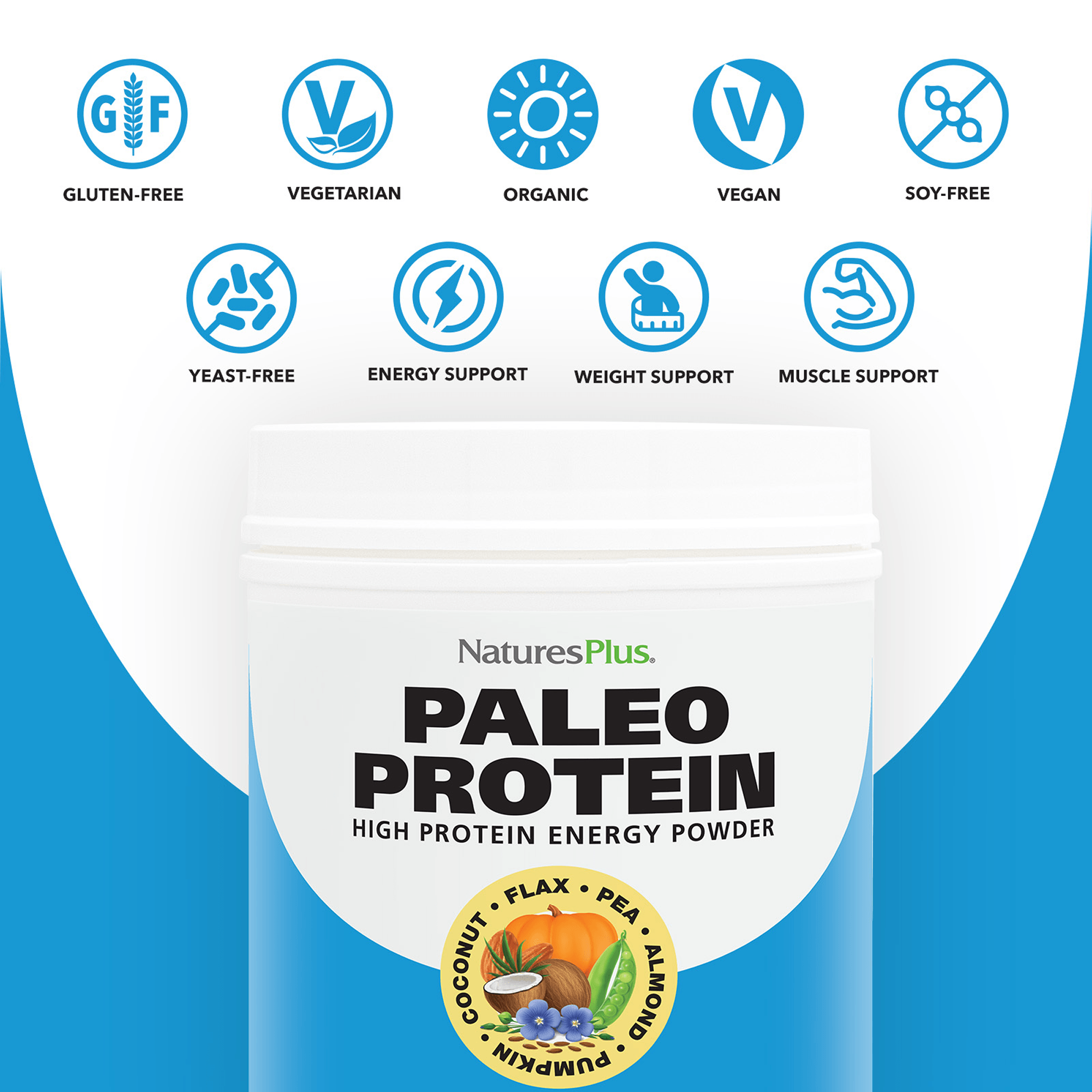 Organic Paleo Protein Powder - 1.11 LB