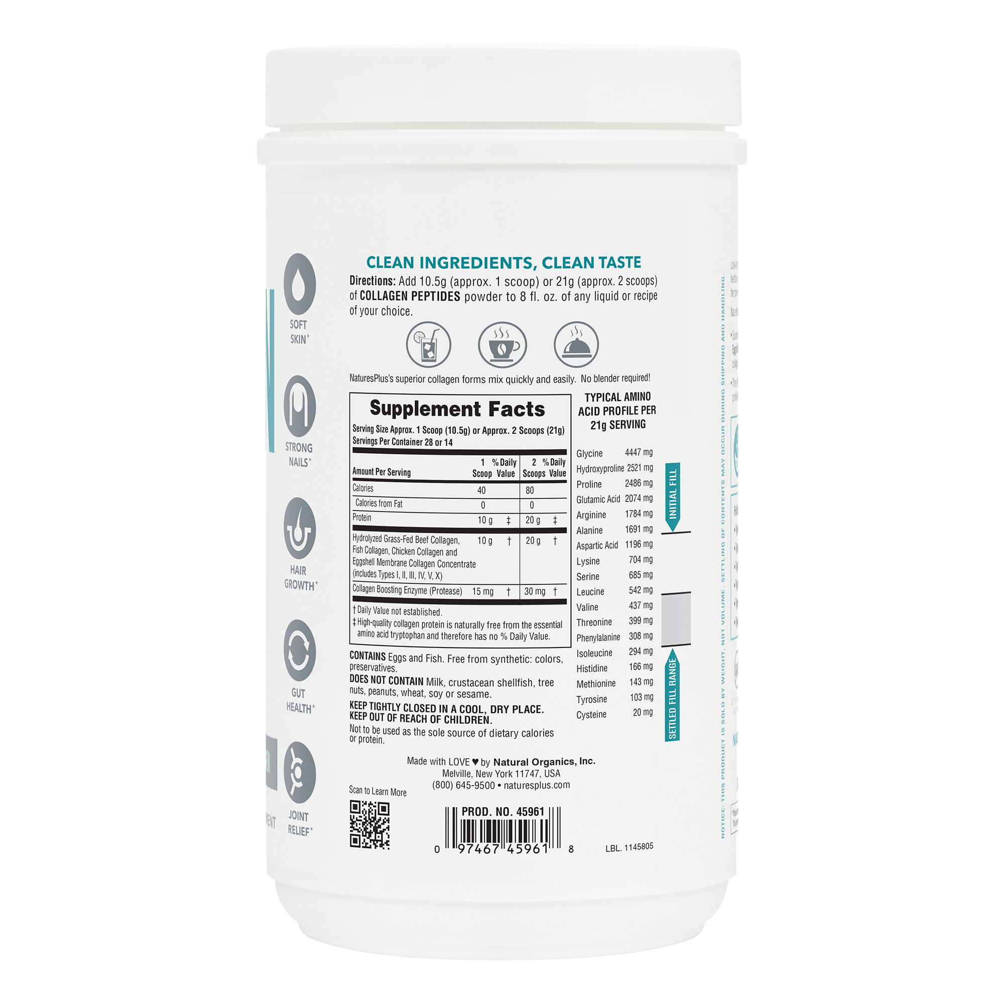 Collagen Peptides - 0.65 LB