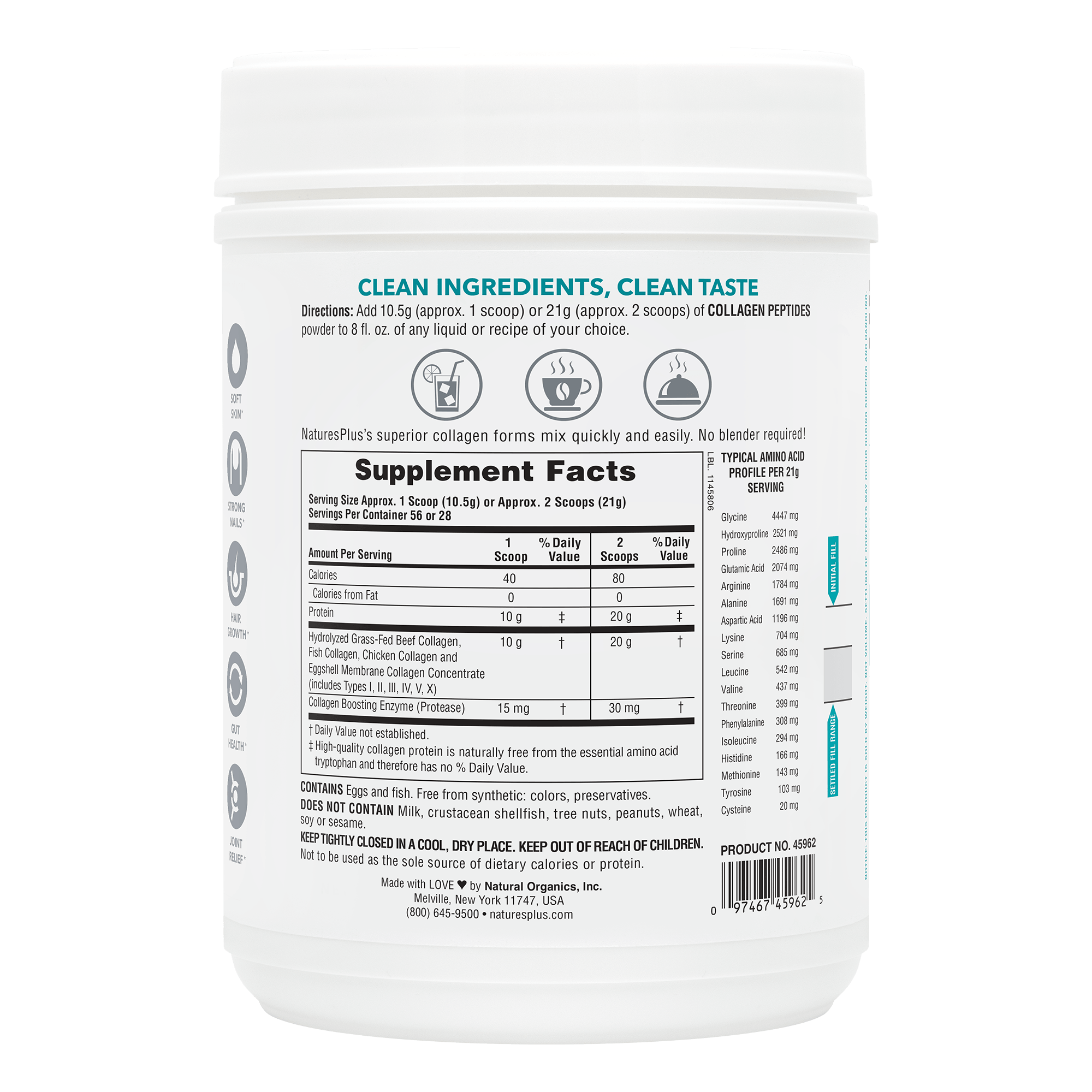Collagen Peptides - 1.30 LB