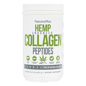 Frontal product image of Hemp Enhanced Collagen containing 0.51 LB