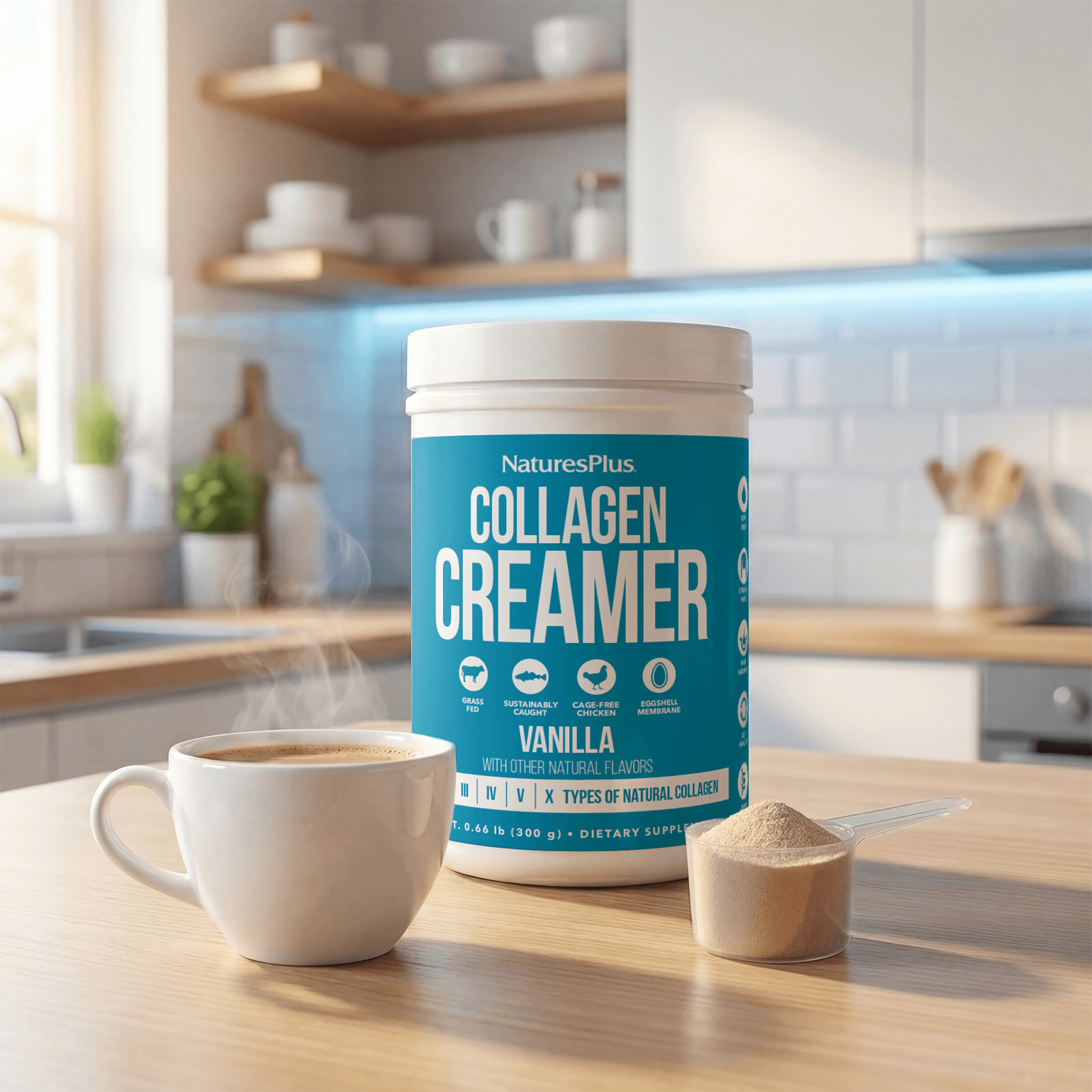 Collagen Creamer Vanilla - 0.66 LB