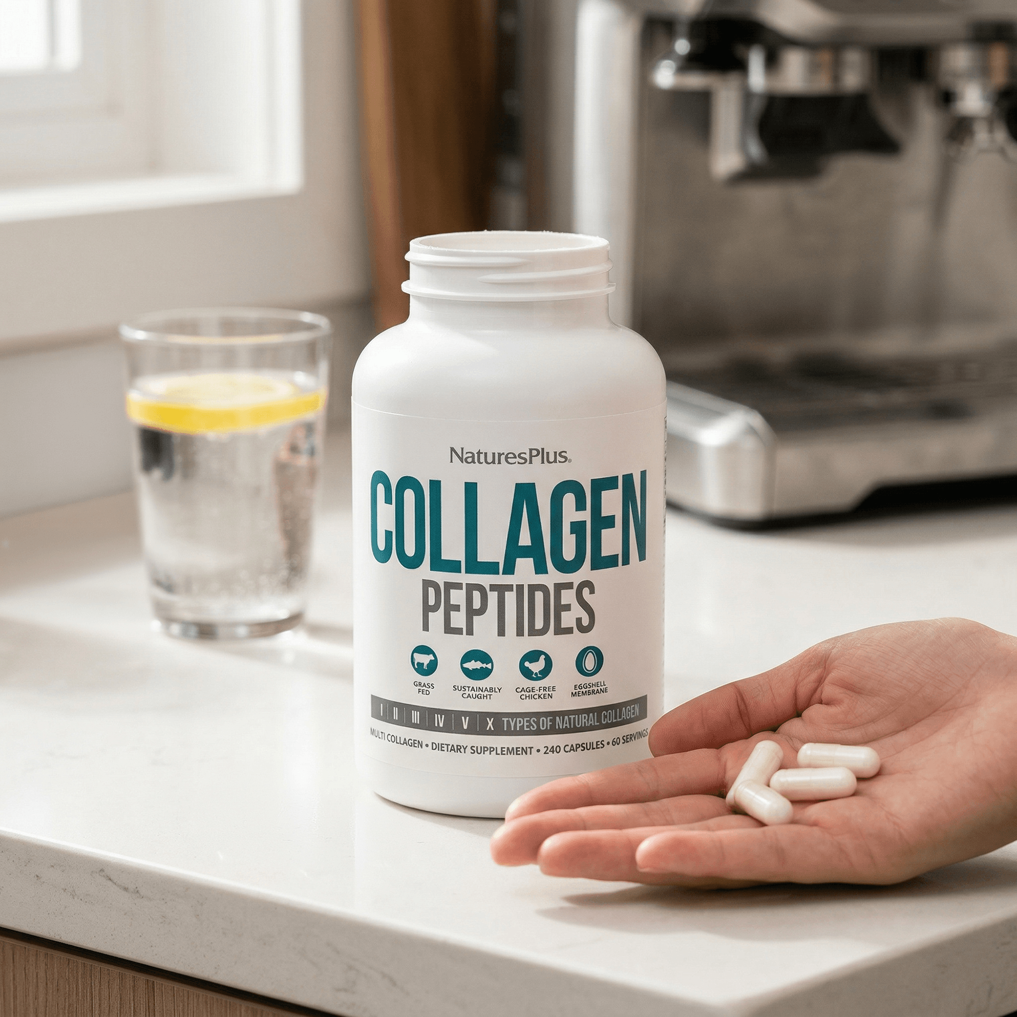 Collagen Peptides Capsules - 240 Count