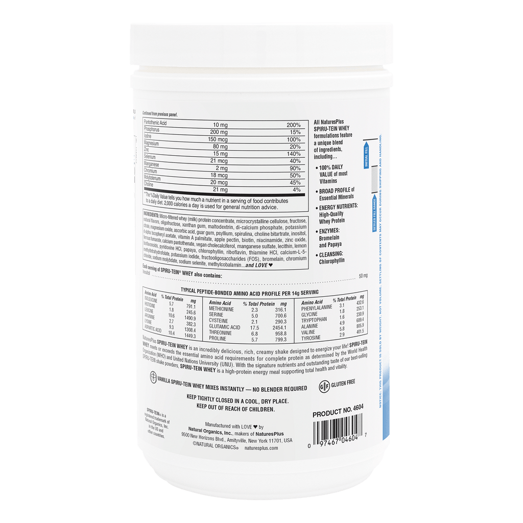SPIRU-TEIN® WHEY Shake - Vanilla
