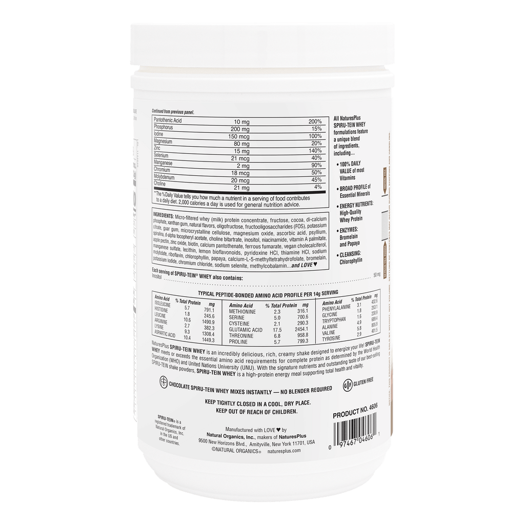 SPIRU-TEIN® WHEY Shake - Chocolate SPIRU-TEIN® WHEY Shake - Chocolate