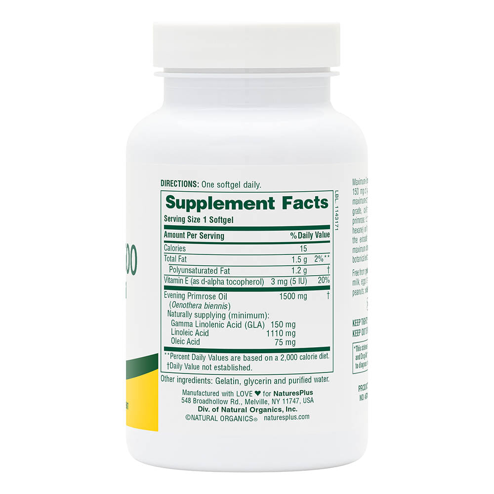 product image of Ultra EPO® 1500 Softgels containing 60 Count