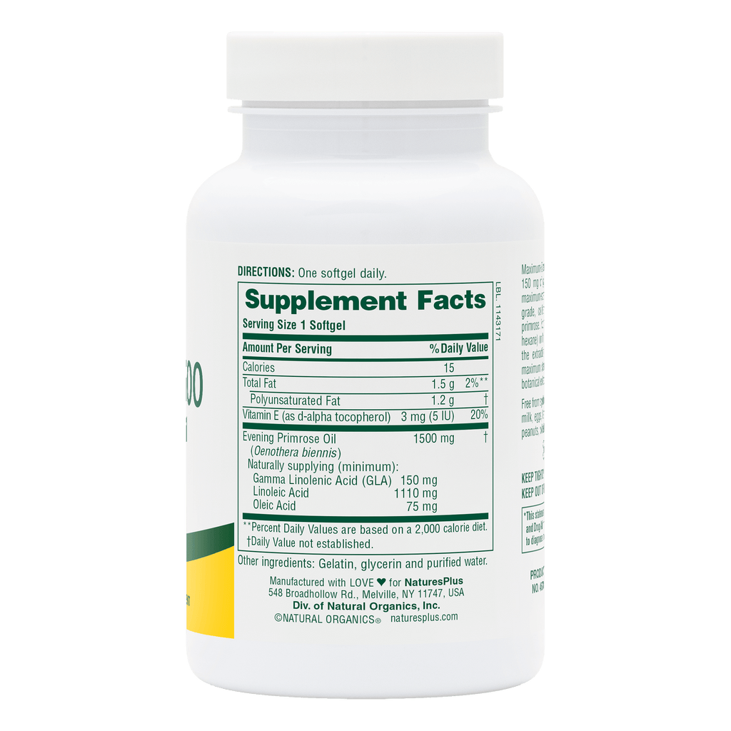 natures plus l carnitine Ultra EPO® 1500 Softgels