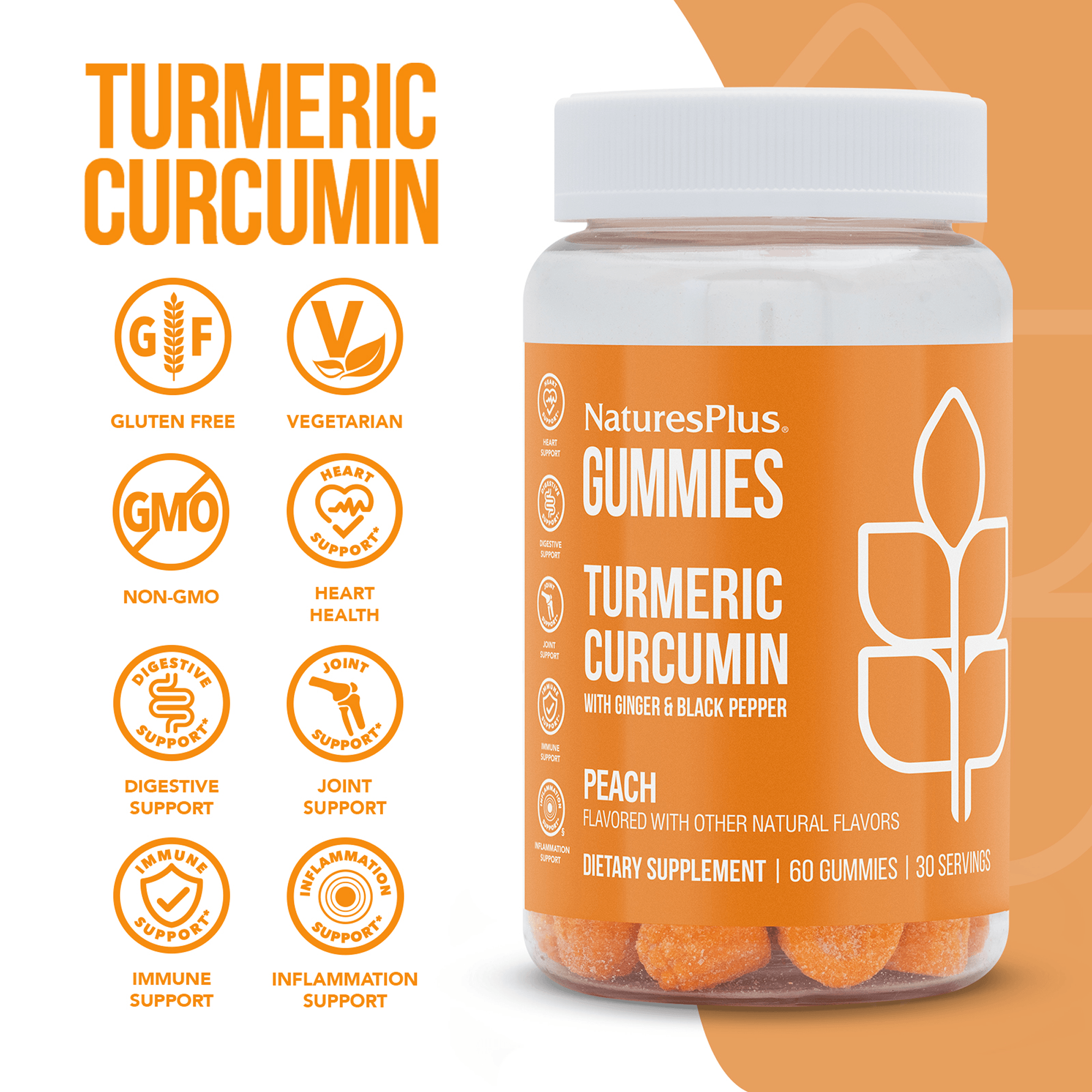 Gummies Turmeric Curcumin - 60 Count