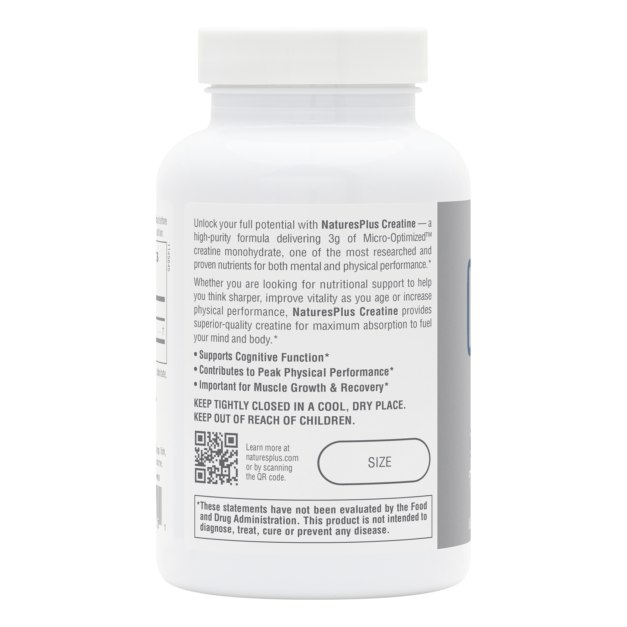 Creatine Micro-Optimized™ Capsules - 120 Count