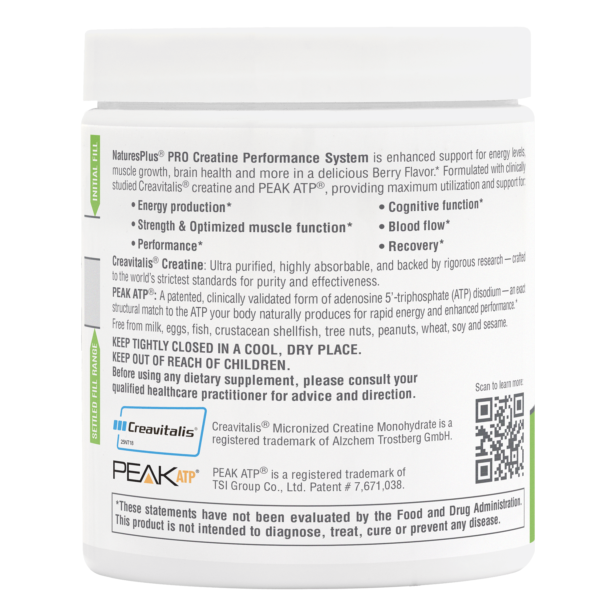 NaturesPlus PRO Creatine Performance System - 150 GR