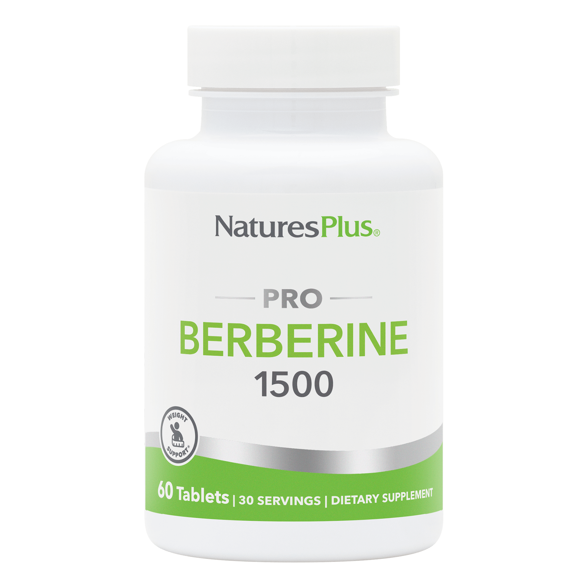 NaturesPlus PRO Berberine 1500 MG Tablets - 60 Count
