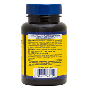 Second side product image of Sugar Control® Capsules containing 60 Count