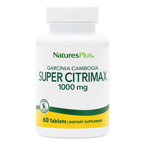 Frontal product image of SUPER CITRIMAX® 1000 mg Tablets containing 60 Count