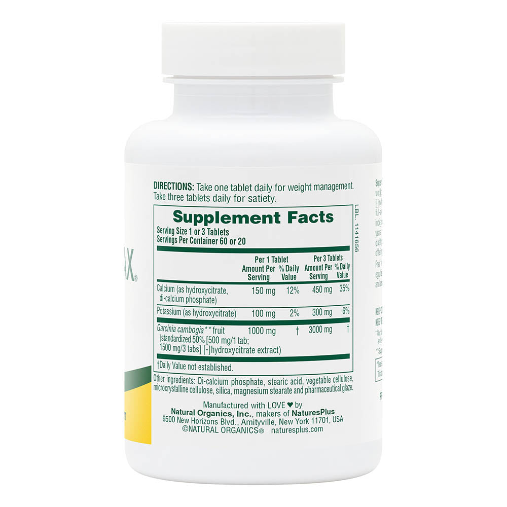 product image of SUPER CITRIMAX® 1000 mg Tablets containing 60 Count