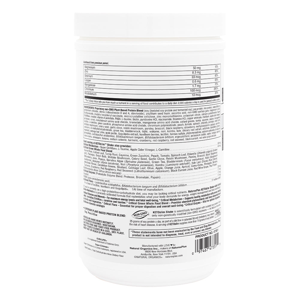 product image of KETOslim™ Shake containing 0.80 LB