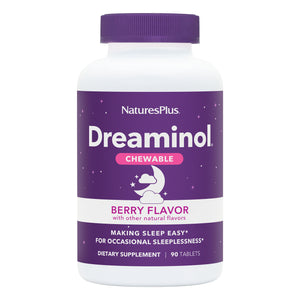 Frontal product image of Dreaminol® Sleep Chewable containing 90 Count