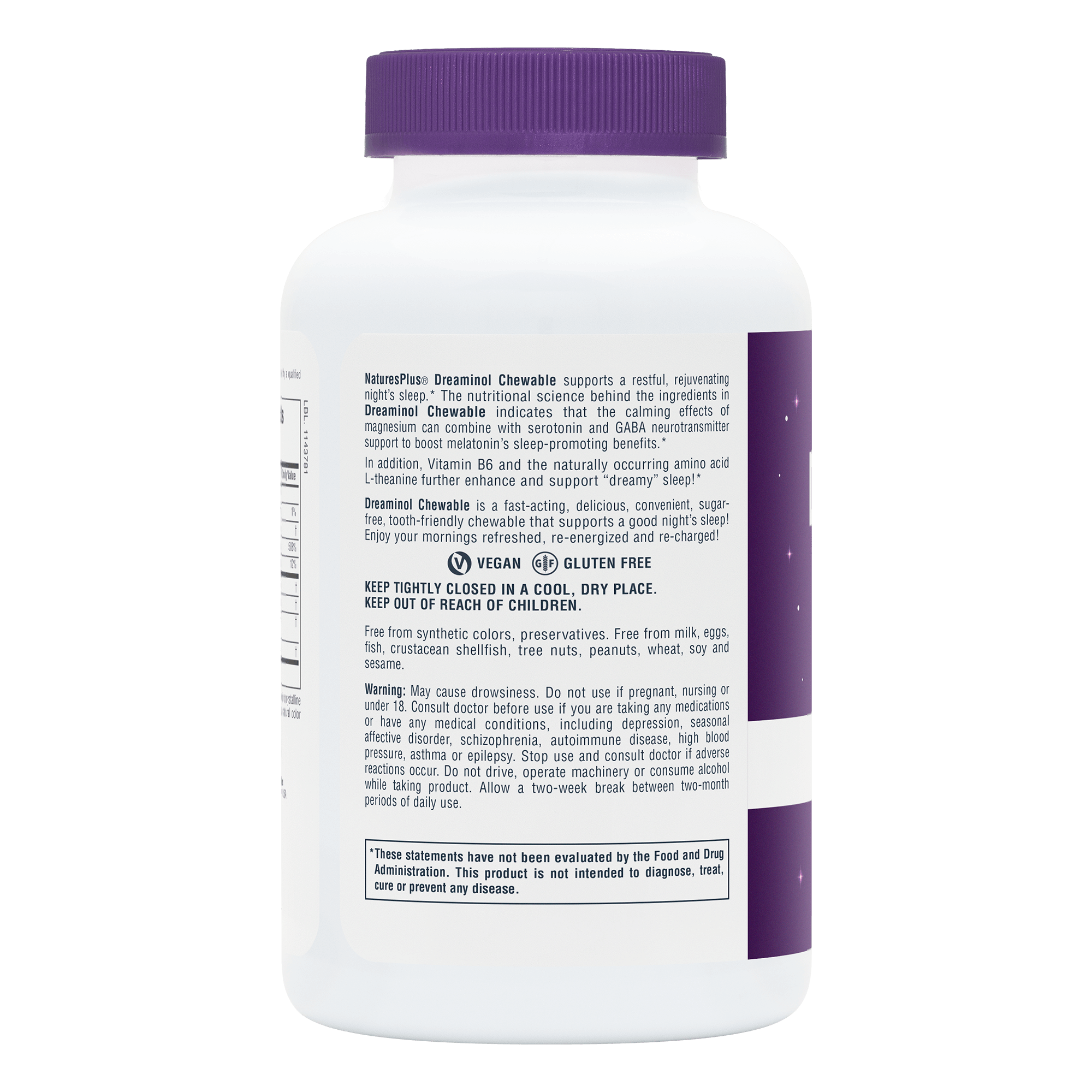 Dreaminol® Sleep Chewable - 90 Count