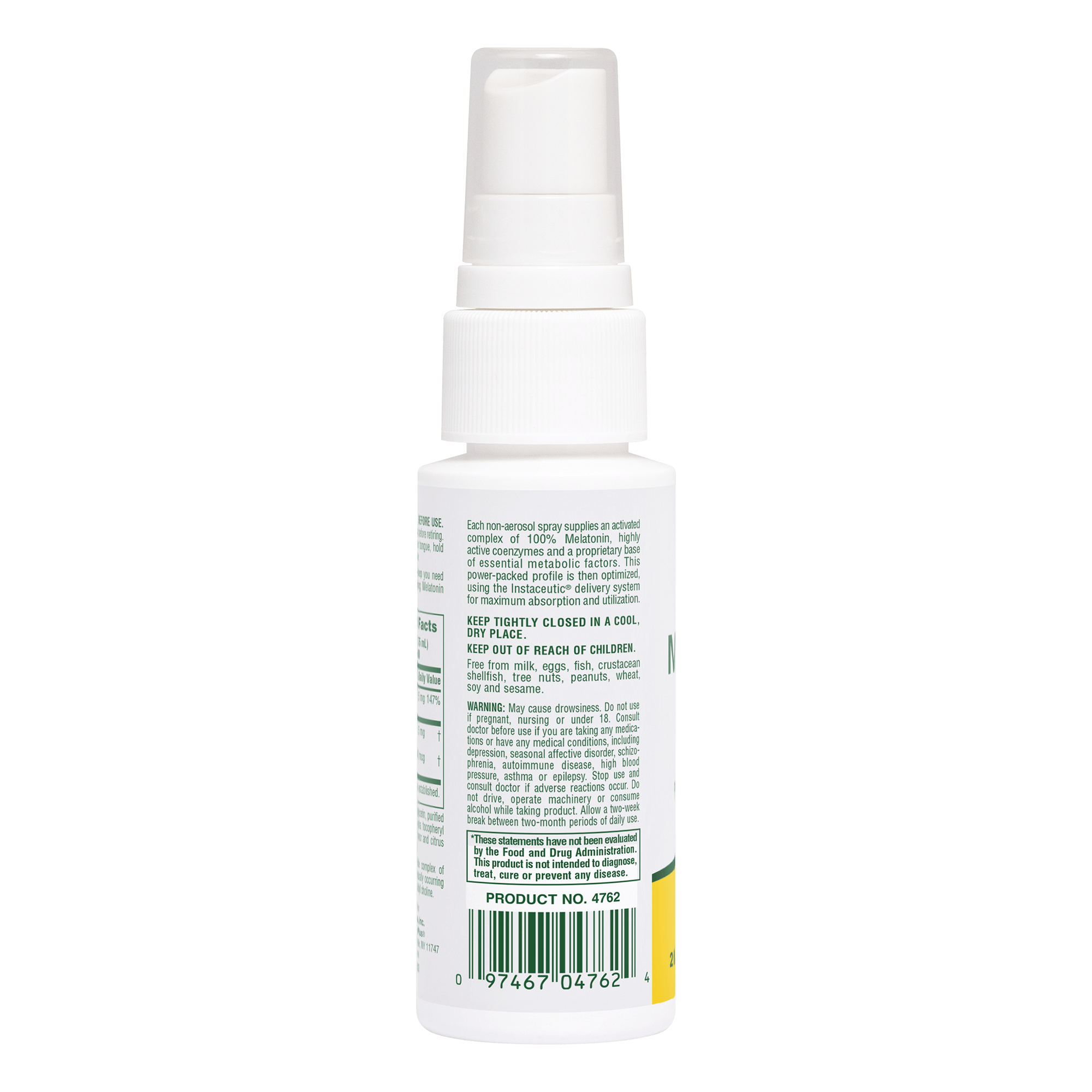 Melatonin Activated Micro-Soluble Spray - 2 OZ