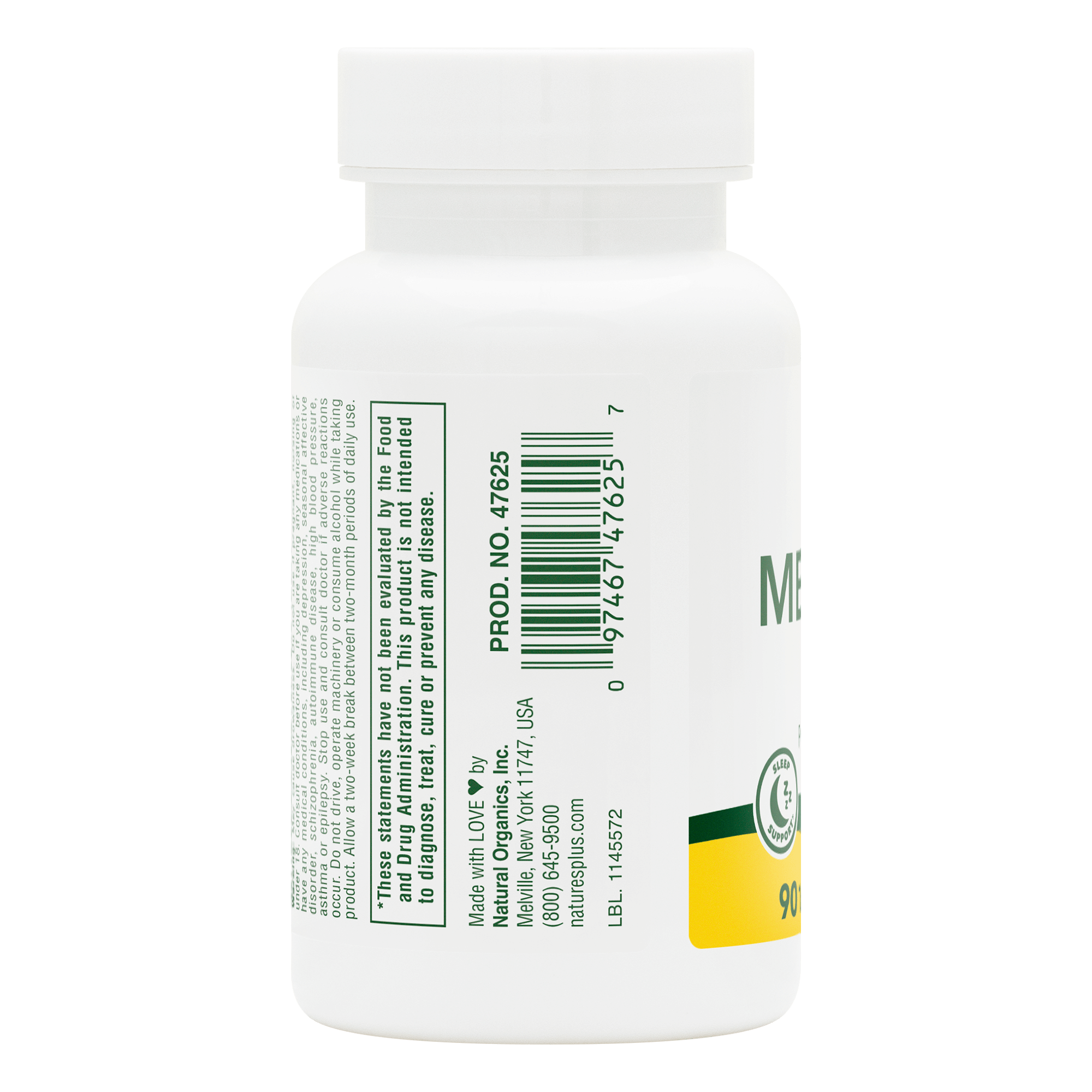 Melatonin 3 mg Tablets - 90 Count
